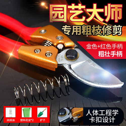 修枝剪园艺工具  花剪园林果树粗枝剪修剪果枝树枝剪园艺修花剪刀