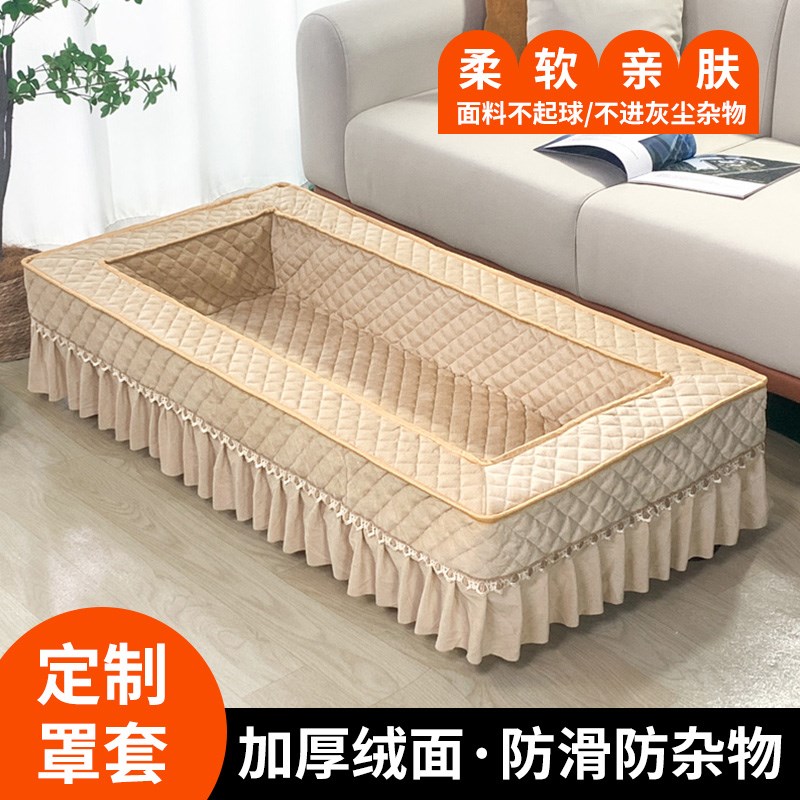 怀化烤火箱罩套电火箱罩套加绒加厚防滑耐高温冬季不冰脚可定制
