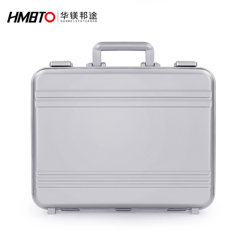 铝镁合金工具箱旅行箱执法设备箱电脑贵重物品文件箱手提密码箱包