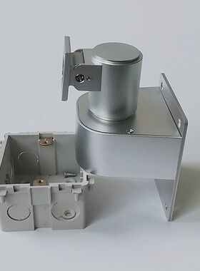 海康人脸识别门禁一体机壁挂式万向支架墙面安装转角支架671M海康
