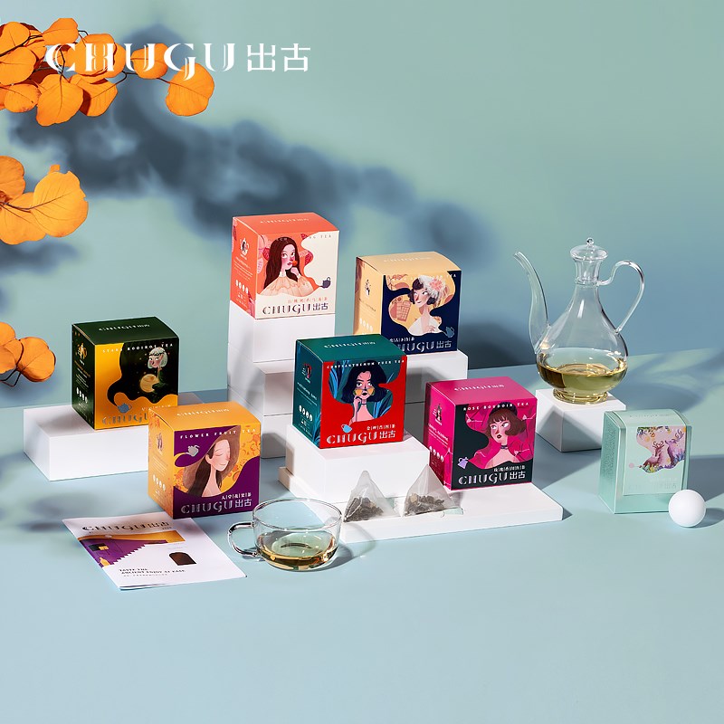 出古奶香乌龙袋冷泡茶茶包花茶无糖茶叶送和序咔哒杯吸管杯冷萃杯