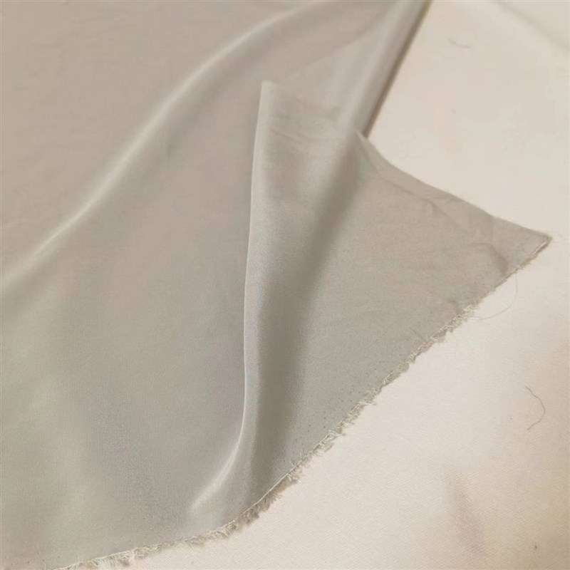 真丝纯色双绉面料桑蚕丝丝绸零料弹力双绉布料零头服装零头布布头