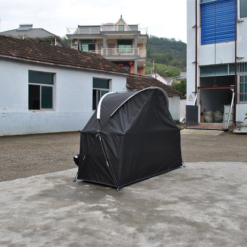 单人露营帐篷户外帐篷,骑行自行车帐篷,储物室帐篷不带内部行军床