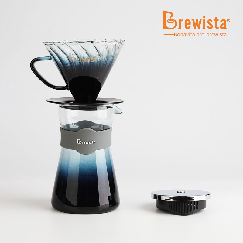 Brewista耐热玻璃手冲咖啡滤杯/分享壶套装 bonavita pro影子系列