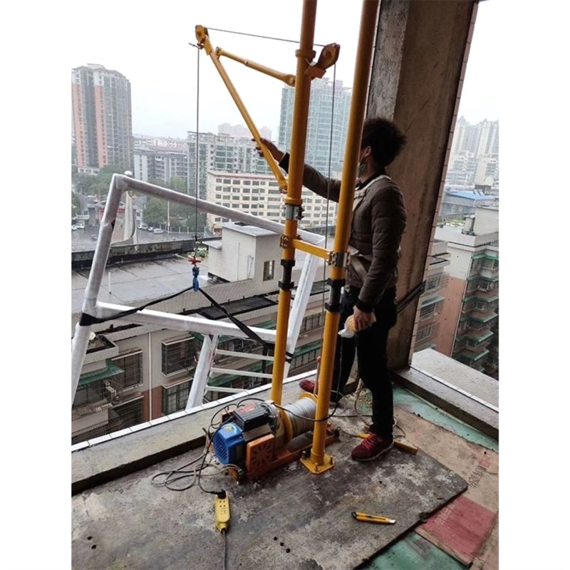 室内吊运机吊料吊沙吊窗上料机建筑装修吊机门窗吊机家用升降机
