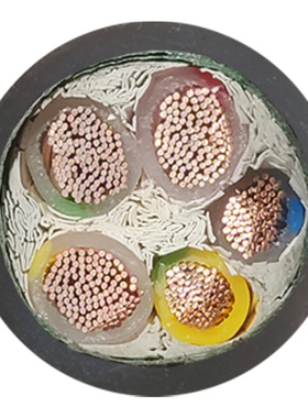 起帆电缆线YJVR/VVR2 3 4 5芯10 16 25 35平方铜芯国标多股软电缆