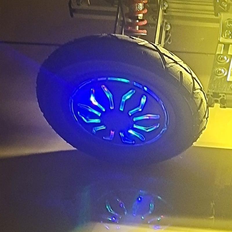 四驱卡丁车控制器加电机轮整套控制动力系统到手玩