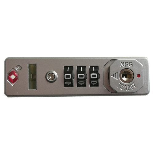 XFG TSA007海关密码锁箱包固定锁铝框箱行李箱扣锁维修配件通关锁