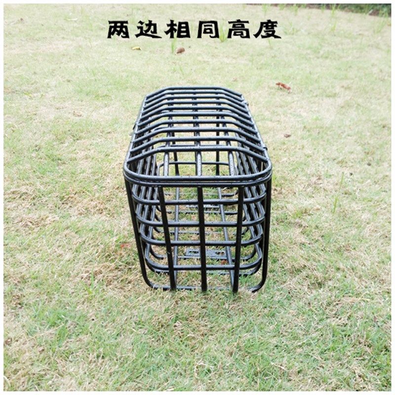电动三轮车加粗加大车篮大号车筐后置带盖四轮车上锁防盗储物筐子