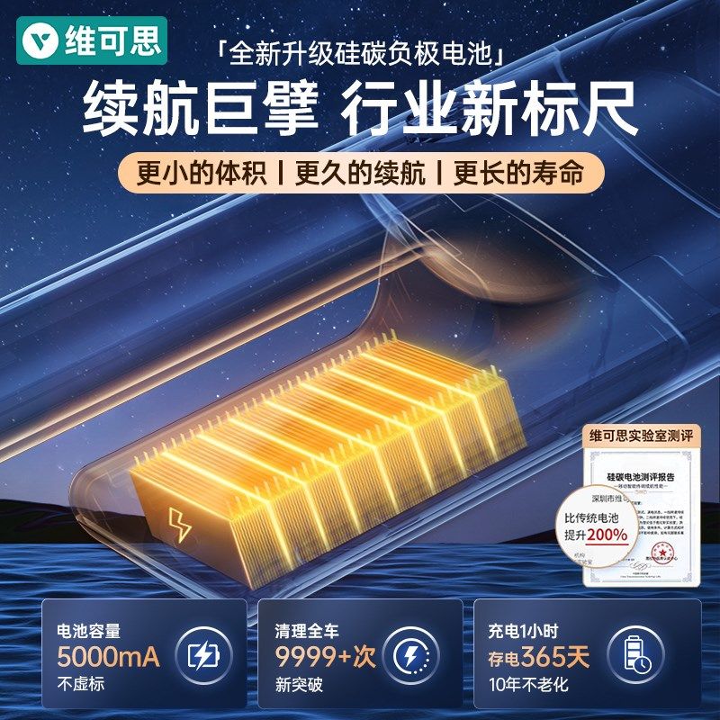 车载吸尘器车用大吸力手持小型无线超强吸力家用汽车专用车内强力