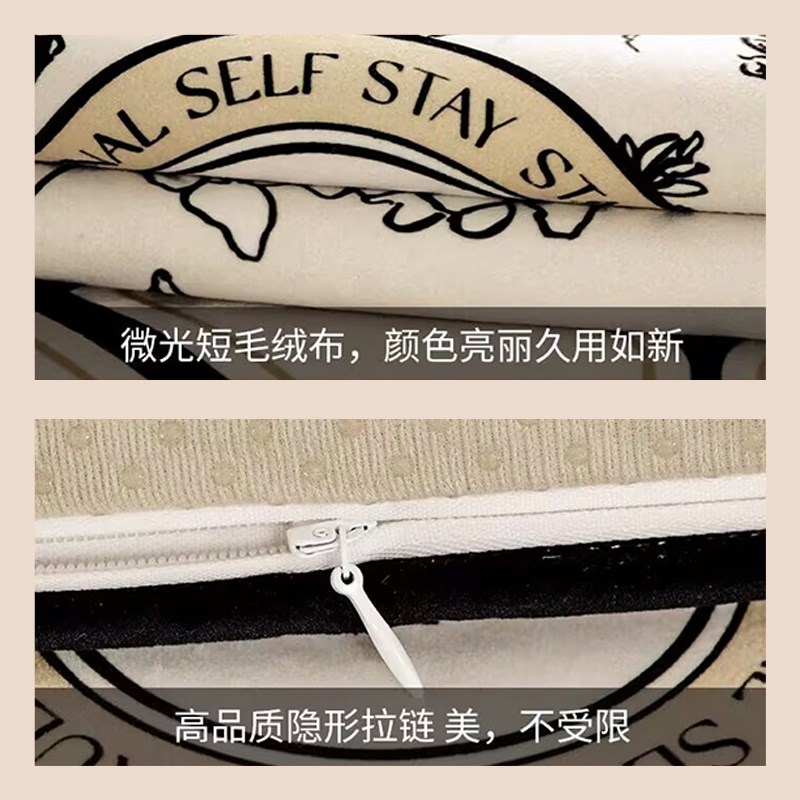 黑色高级感海绵坐垫实木茶椅官帽椅圈椅太师椅垫新中式红木椅子垫