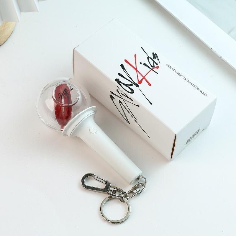 现货stray kids应援棒迷你钥匙扣小灯挂件 周边同款