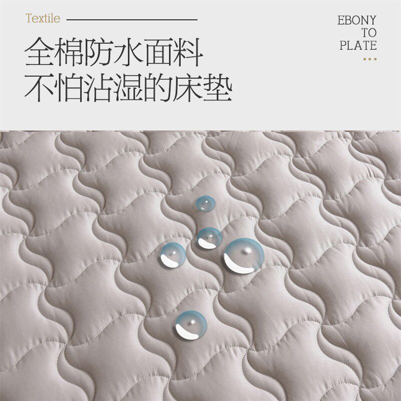 防螨纯棉床垫软垫薄款1.8m保护垫褥子防滑家用夏天学生宿舍可水洗