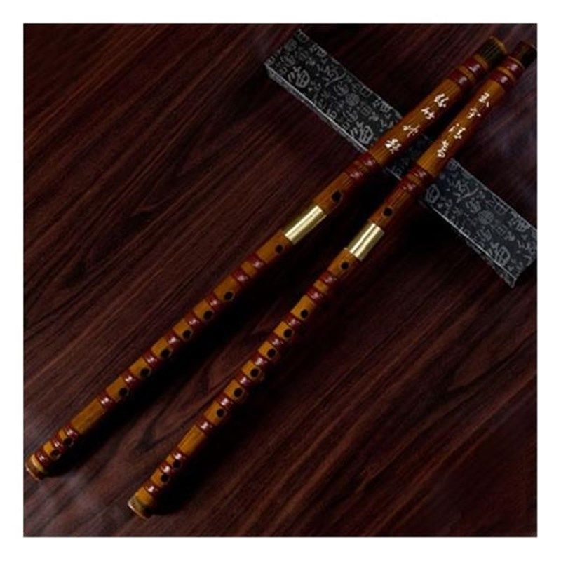 平均孔D调竹笛子乐器不定调昆曲专业演奏二人台枚笛横笛送配件