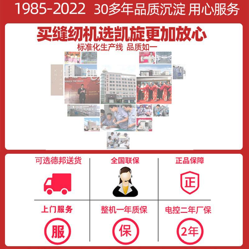 凯旋3300工业电动上下送料双同步车皮革厚料DY针车缝纫机伺服整套