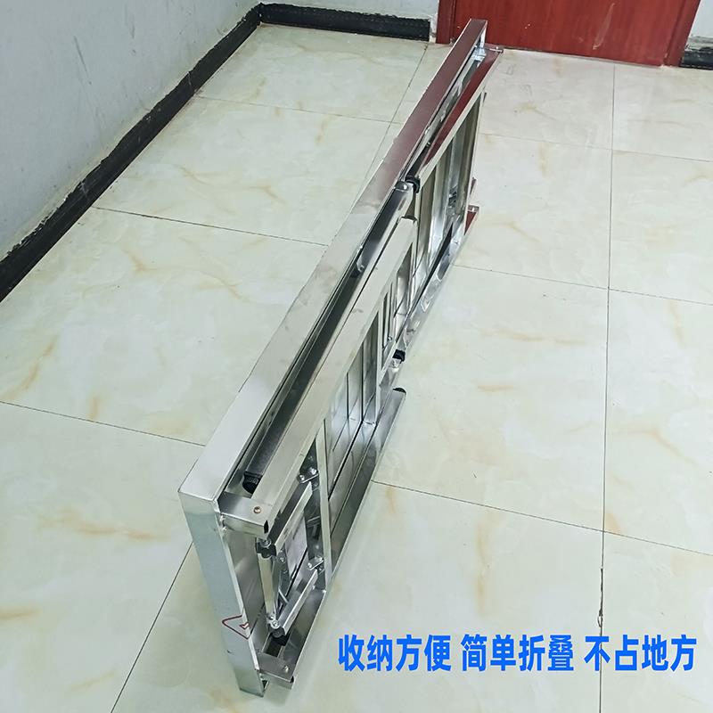 不锈钢摺叠桌架子可摺叠工作台桌子厨房置物架户外商用摆摊操作台
