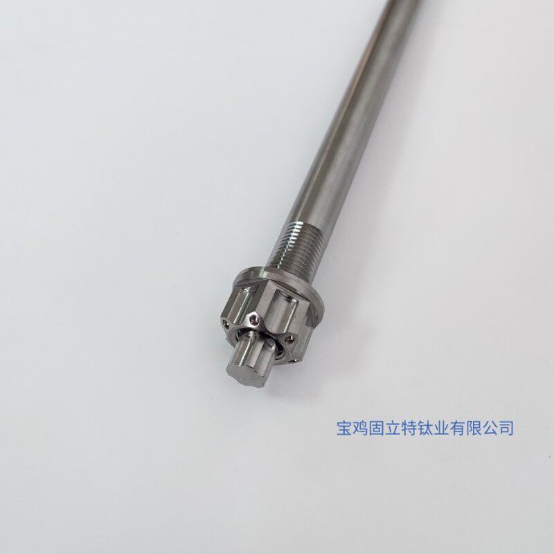 钛合金轮轴中轴前轴后轴M12电动车摩托车改装轴