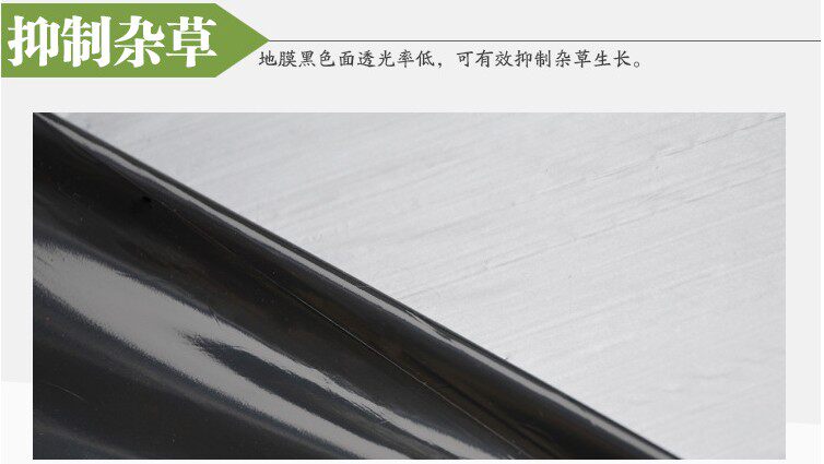 除草银黑双色地膜 农用薄膜 反光 防草 保湿 葡萄 黑地膜 白地膜