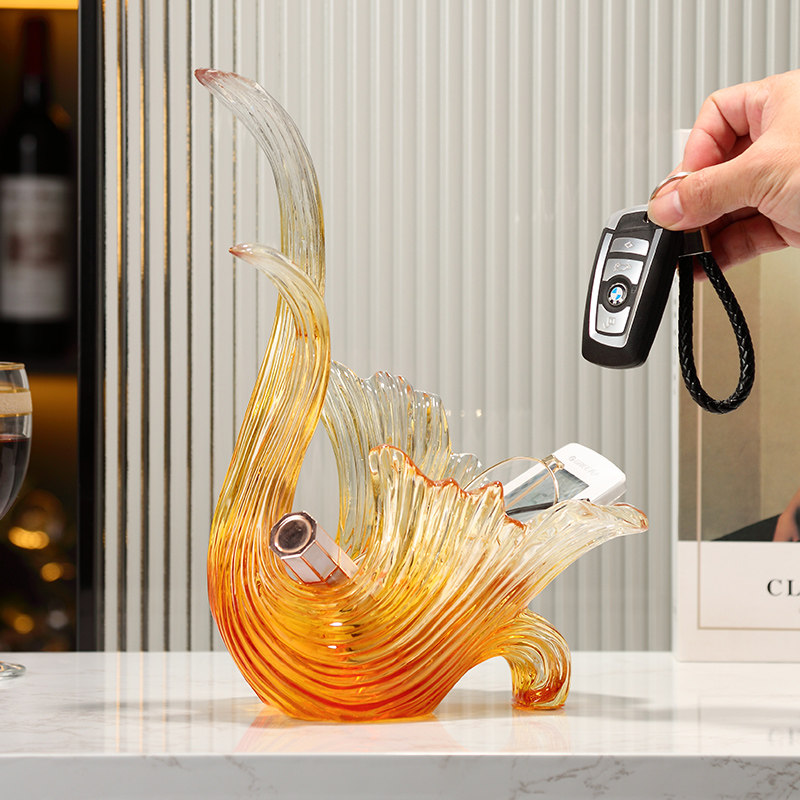 天鹅红酒架摆件高档家居客厅红酒架子餐柜酒托轻奢酒柜装饰品