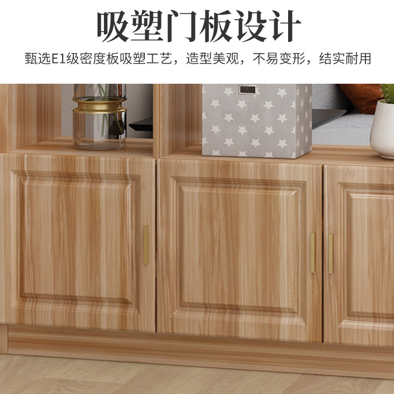 玄关柜隔断置物架2023年新款轻奢沙发旁装饰柜客厅实木储物柜花架