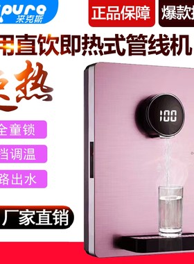 家用速热无胆温热管线机壁挂式冷热型直饮机制热即热饮水机纯水机