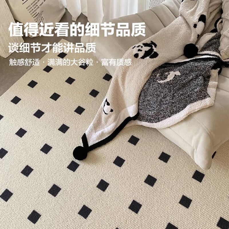 XM摇摇椅地垫吸水防滑躺椅专用地毯加厚耐磨客厅大尺寸底垫子家用