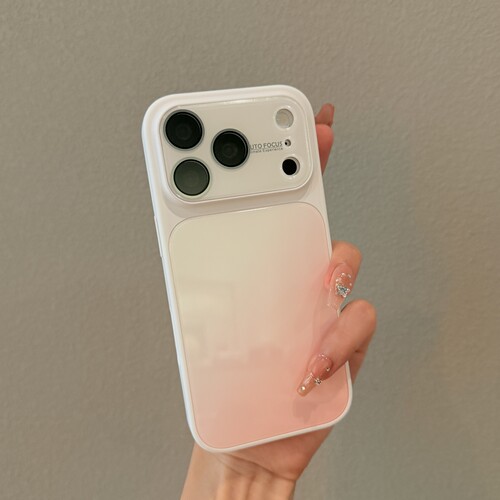 渐变色秒变大视窗适用iPhone17promax苹果17手机壳16pro高级感新款白色14全包镜头15保护套女13情侣12巨好看
