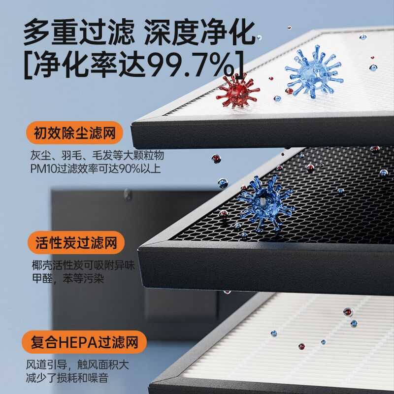 新风系统商用强力静音管道排风机单向流换气机家用净化抽风排气扇