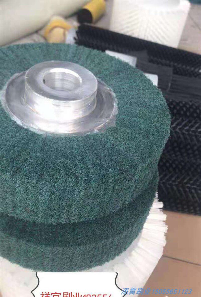 商用洗鞋机毛刷轮 洗鞋底硬毛 鞋面软毛 鞋内侧 鞋边布轮鞋沟带轴