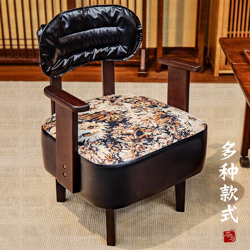 旋转沙发椅电脑椅书桌椅客厅单人沙发椅轻奢高级感舒适实木休闲椅