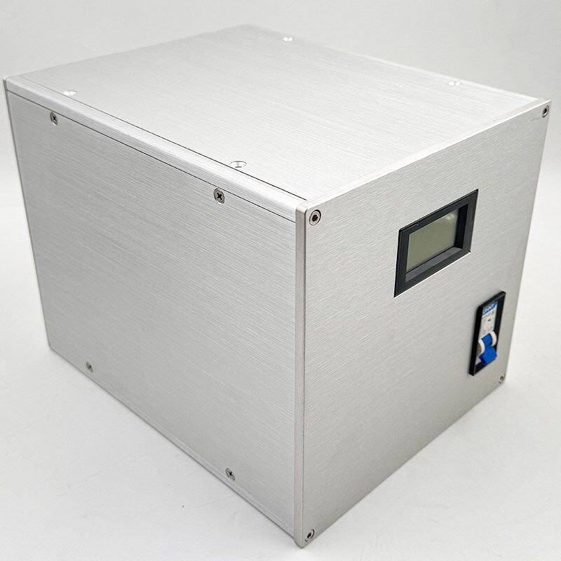 260全铝合金多用途电源滤波器外壳 隔离牛机箱 胆机箱 功放铝机壳