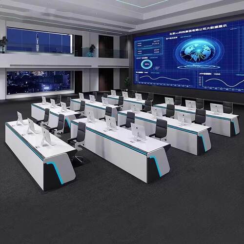 烤漆操作台监控台指挥中心控制台公安智慧中控室消防调度台工作台