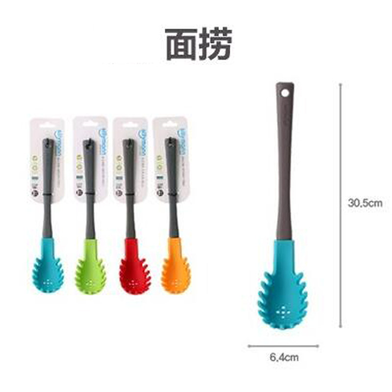韩国进口硅胶厨具锅铲勺铲套件汤勺不粘锅专用耐高温炒菜烹饪家用