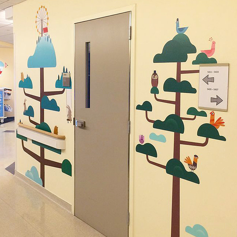 定制幼儿园墙贴校园教室文化励志PVC贴纸订做早教班级diy自粘帖画