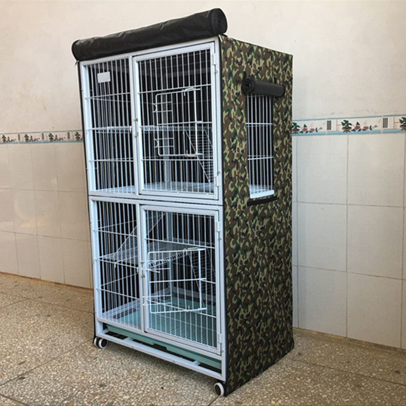 猫笼罩子猫别墅大型帐篷防雨防晒防风宠物笼狗笼罩pvc牛津布雨棚