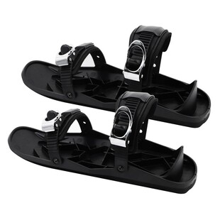 滑雪板鞋迷你双板雪板耍雪玩雪装备Snowfeet Mini Ski Skates