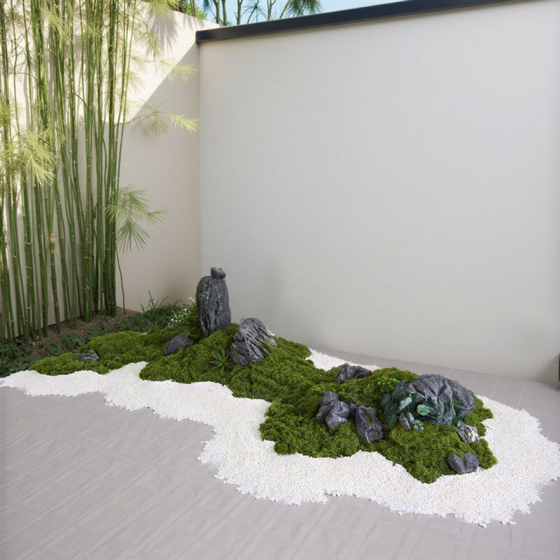 仿真苔藓假青苔草皮仿生人造草坪蕨类植物造景庭院绿植微景观装饰