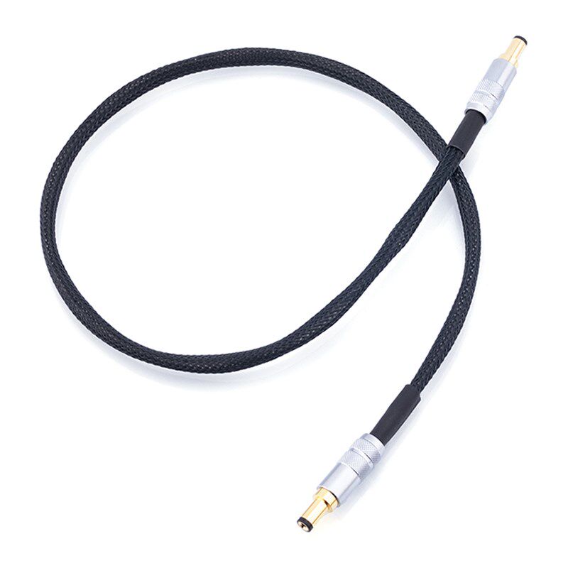 镀银DC线性电源直流输出线音响HIFI发烧2.5航空插USB铜头 5.5*2.1