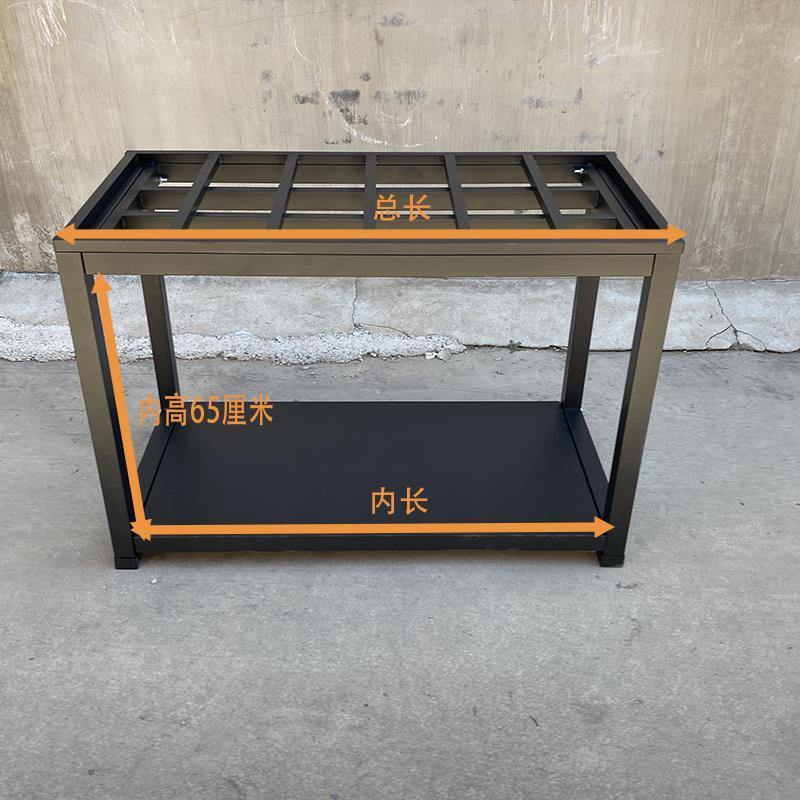 加强承重鱼缸架子工业风简约家用客厅大型定做鱼缸架底座组装式