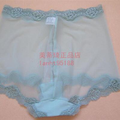 美蒂琦内裤女网纱性感平角裤中高腰MC124