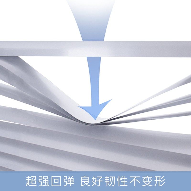 百叶窗帘免打孔拉绳转棒办公室卫生间浴室洗手间防水遮光遮阳厨房