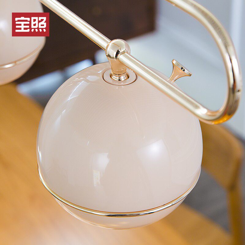 宝照泡泡鱼餐吊灯 loft风设计师款复古灯餐桌吧台岛台创意鱼眼灯