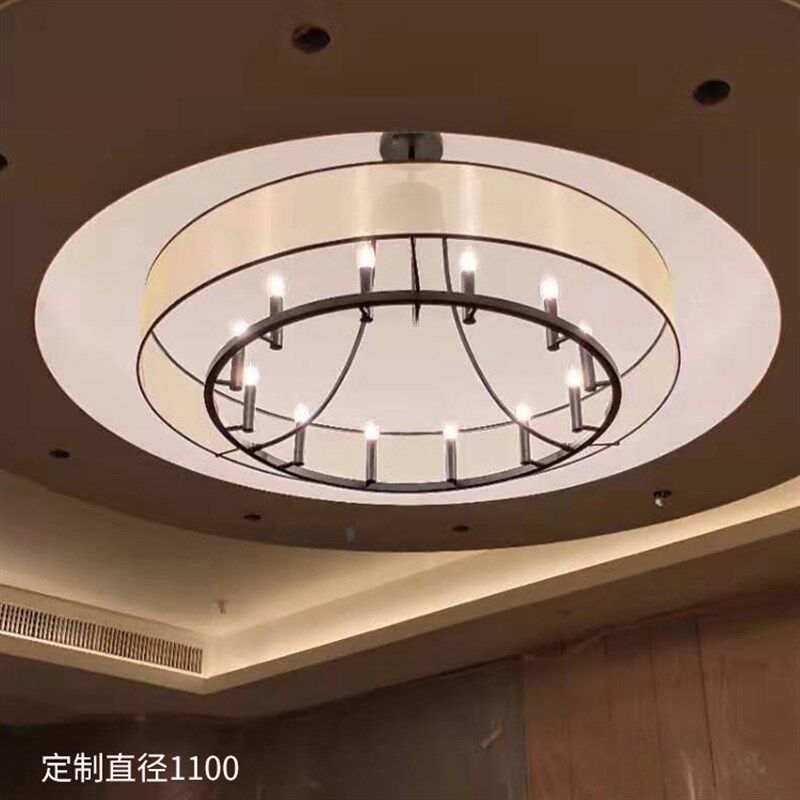 新中式禅意吊灯客厅大灯禅意餐厅中国风酒店包厢间茶室民宿吊灯