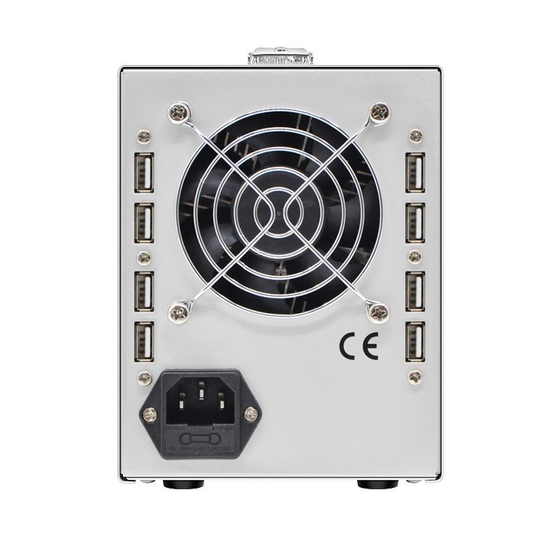 直流电源可调电源30V5A 60V5A 8USB口充电 万用表测电压二三级管