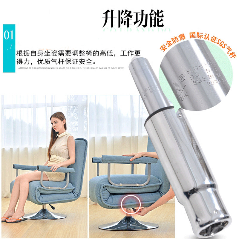 办公成人沙发多功能陪护床坐卧多用躺椅旋转电脑椅可折叠懒人沙发