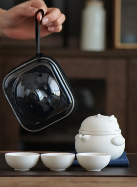 2024年新款龙盖碗茶杯单个高档泡茶壶手抓壶茶具单茶壶一人泡茶杯