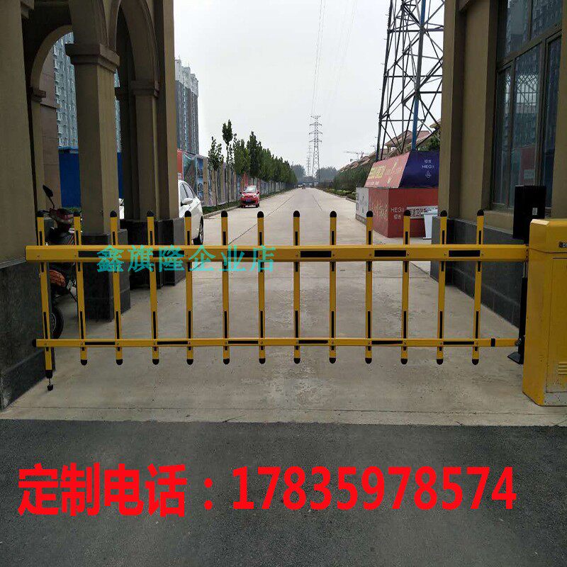 小区升降杆遥控起落杆电动道闸机车库入口闸门停车场挡车器八角杆