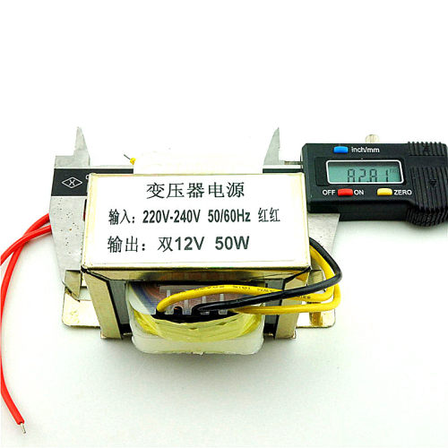 松藤50W 2*12V 50W 电源变压器 输入:220V 50Hz/输出:2*12V