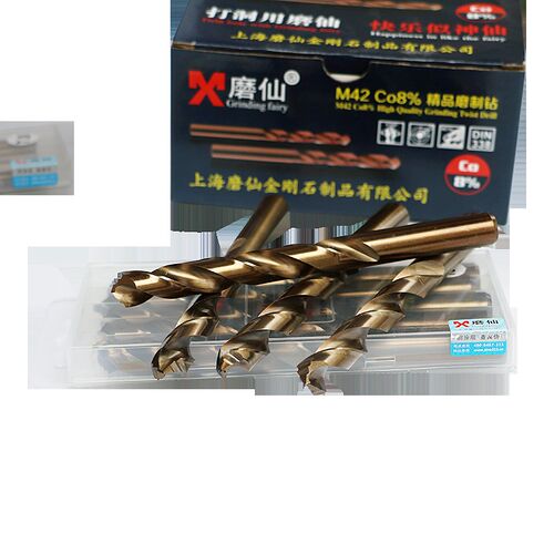 磨仙高速钢M42高钴三刃不锈钢麻花钻头金属扩开孔器台阶沉头钻头