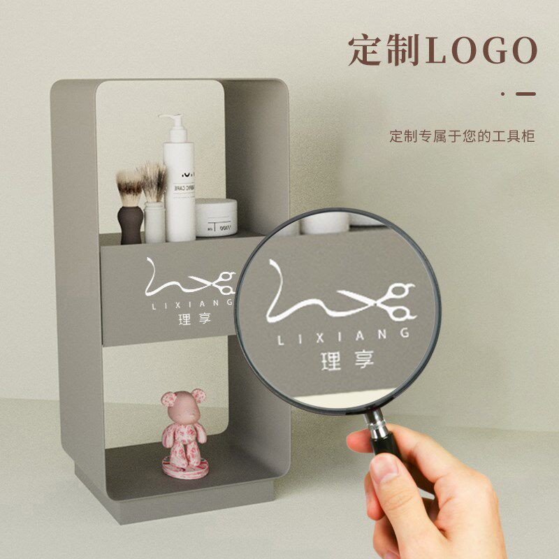 美发店工具柜理发店发廊专用工具车大工柜落地展示架